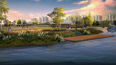 城市濕地公園的營造技術（shù）