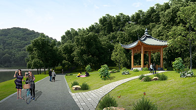 公園景觀植物配（pèi）置要點