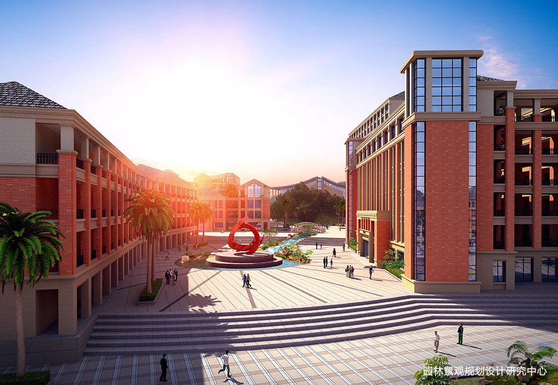 高校校園景觀設計的構成要素