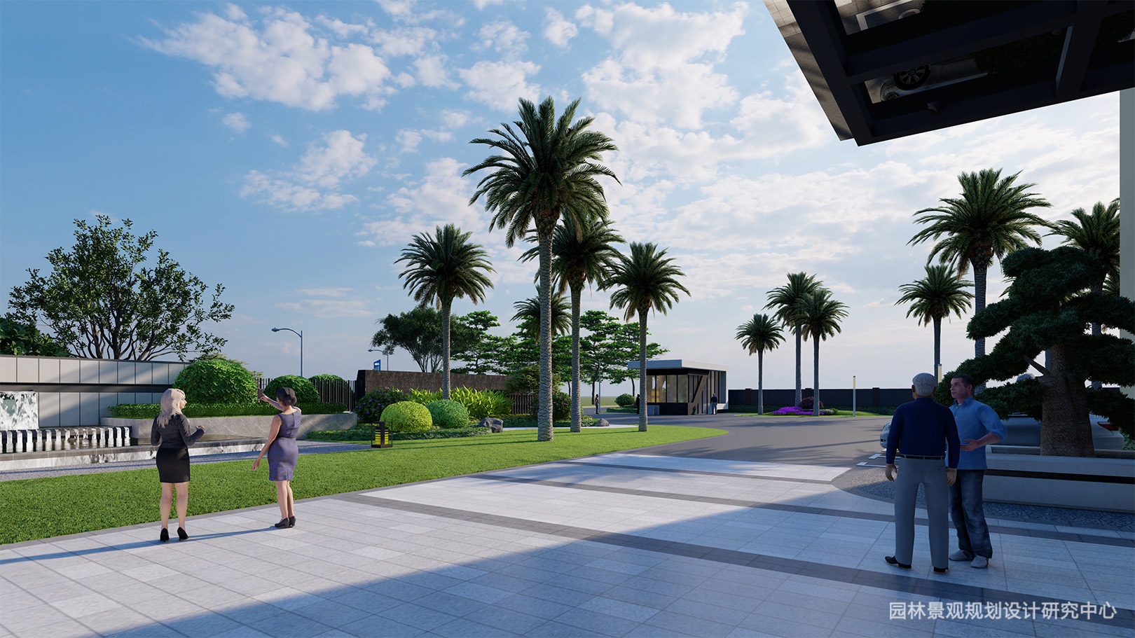 工業（yè）園區園林（lín）景觀設計思路淺析