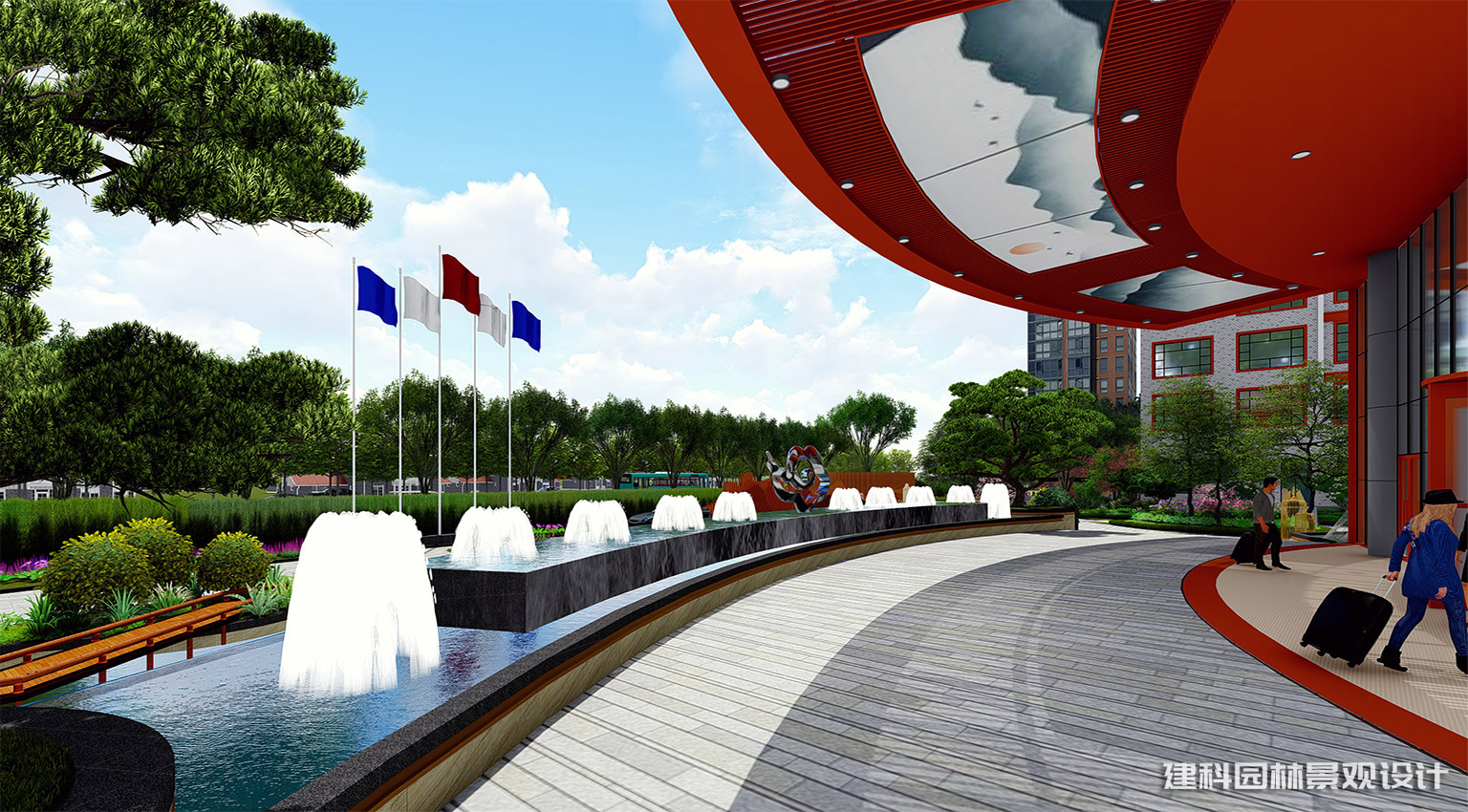 酒店建築與景（jǐng）觀的融合（hé）設計