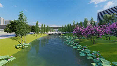 廠區景觀綠化設計是營造綠色健康（kāng）未來工（gōng）廠的重要舉措（cuò）