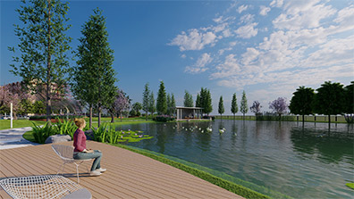 工業園景觀設計亮點