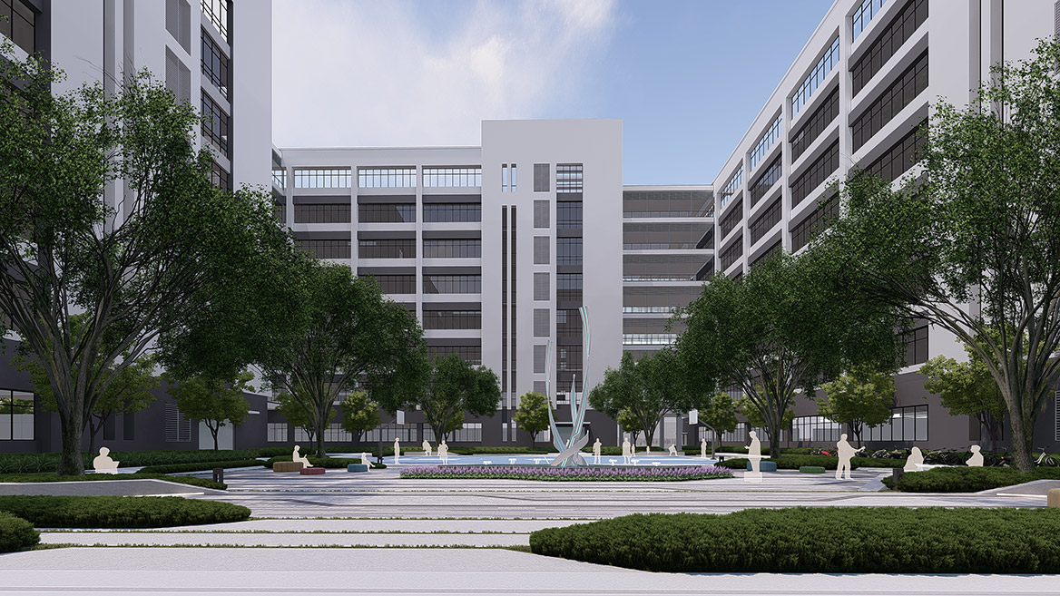 光輝智能產業園景觀設計圖7