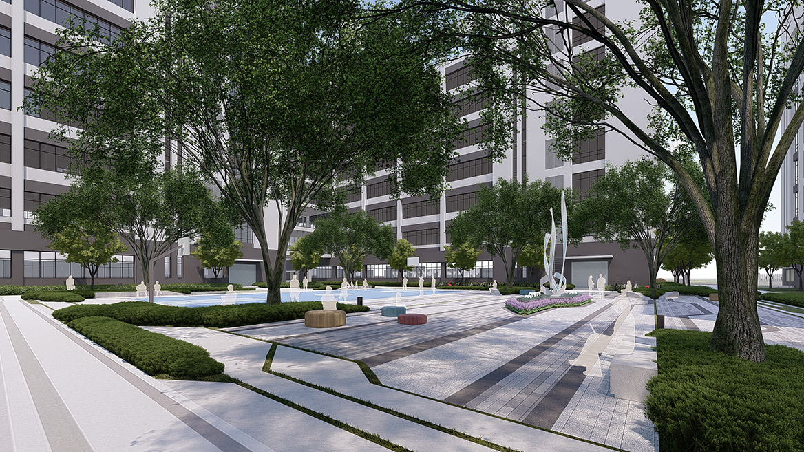 光輝智能產業（yè）園景觀設計圖14