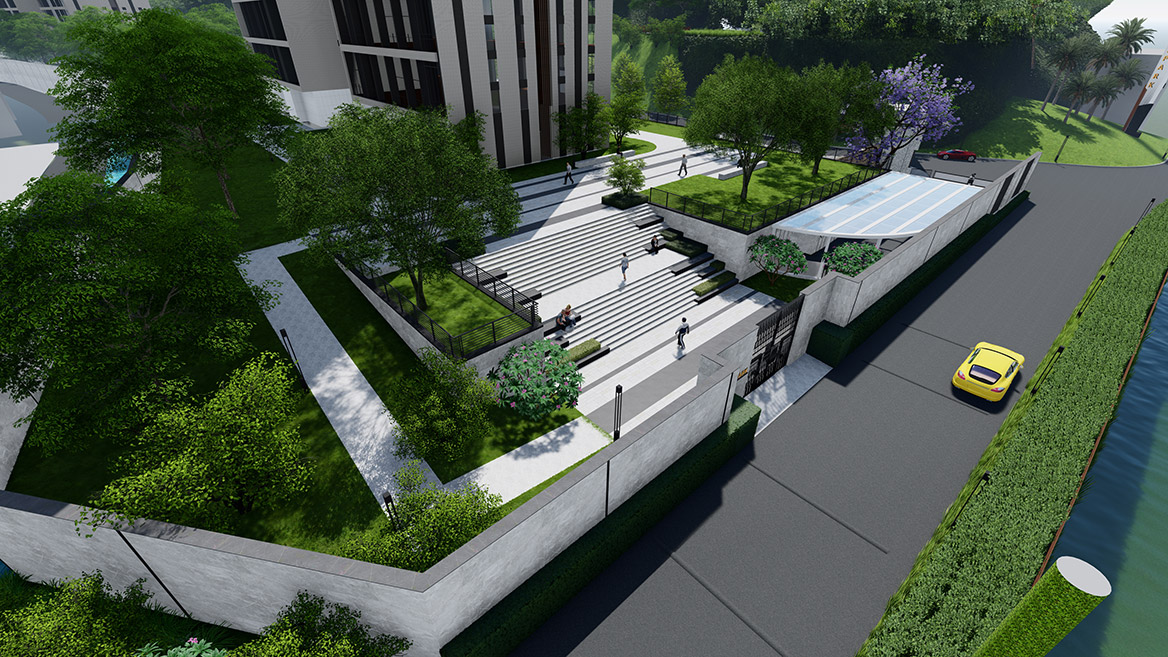 小區景觀方案設計4