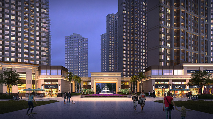 商業地產園林（lín）景觀（guān）設計（jì）