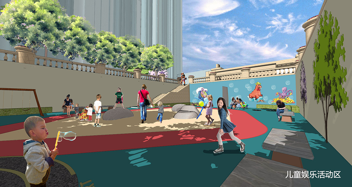 廣州（zhōu）荔湖（hú）高爾夫苑景觀概念方案設計4