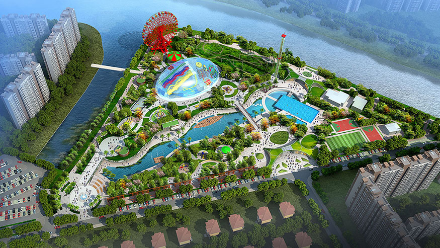 東莞市樟木（mù）頭濱江水上世界主題公園規劃方案