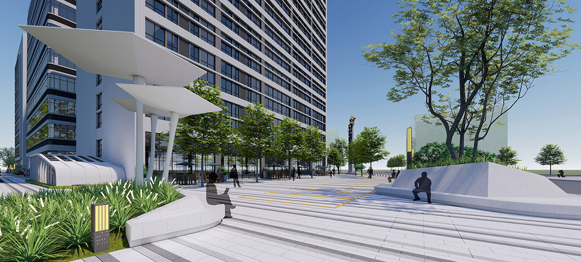 星河科技景觀（guān）設計效果圖5