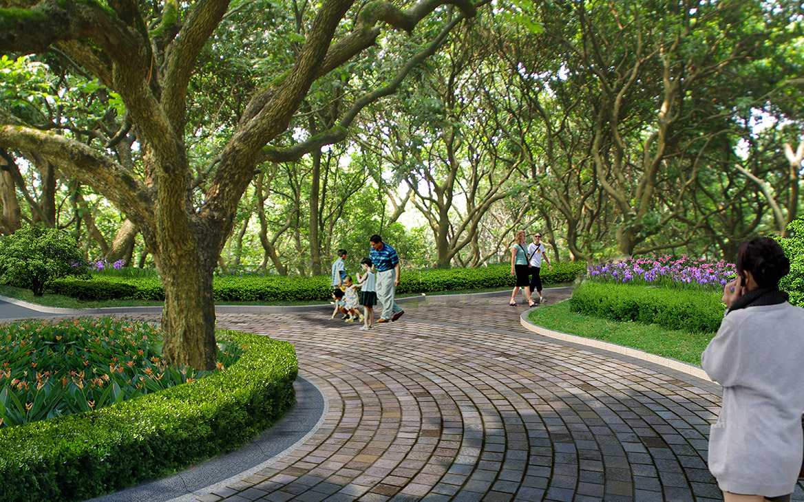 林蔭小（xiǎo）道改造節點