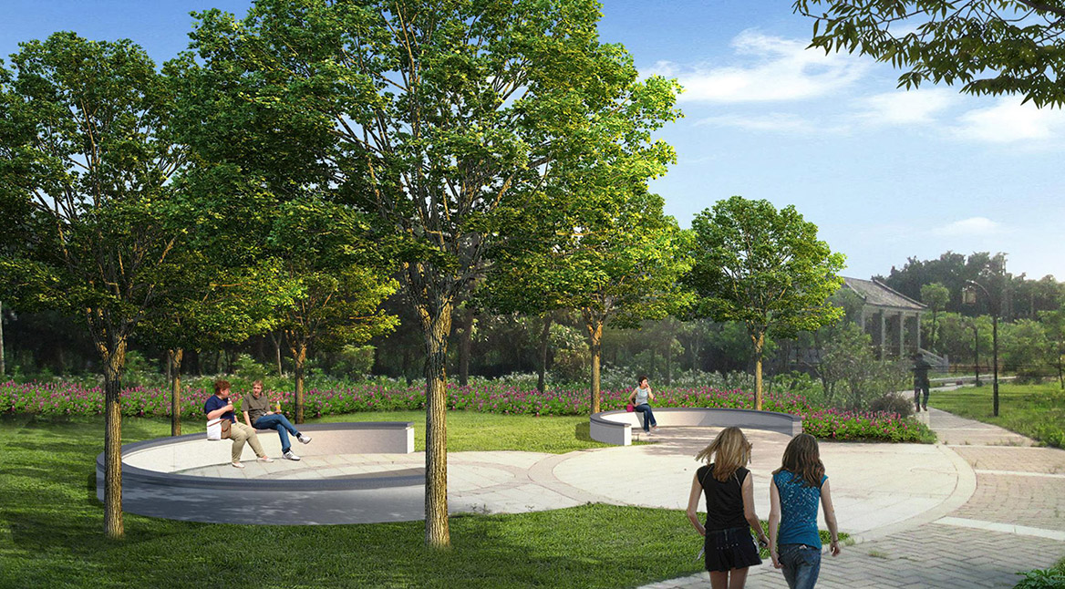 細湧尾涼棚周邊道路、小橋、綠化及新廳升級改造2