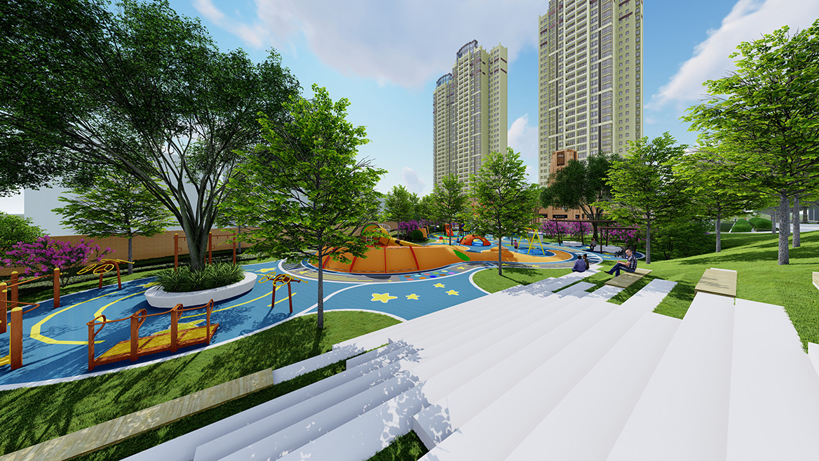 居住小區園林景觀設計3