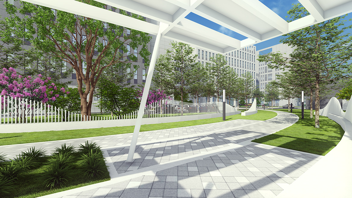 電子廠景觀（guān）設計4