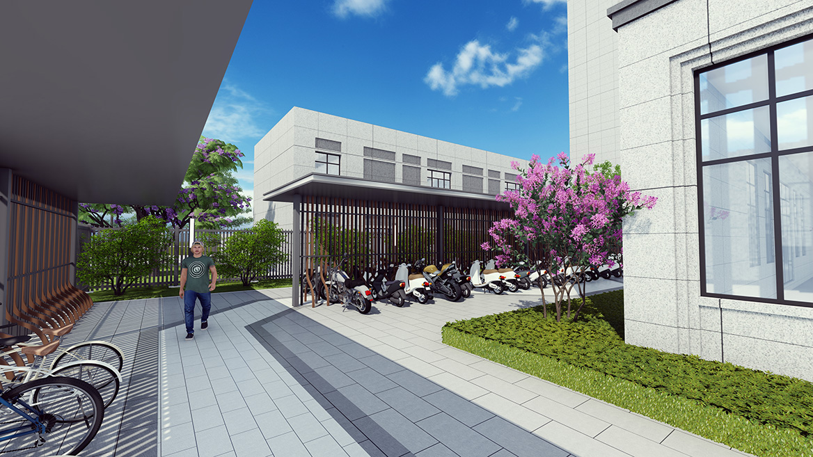 電子廠景（jǐng）觀（guān）設計8