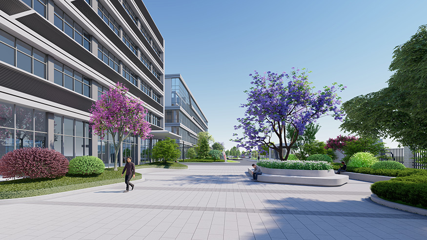 工（gōng）業園景觀設計