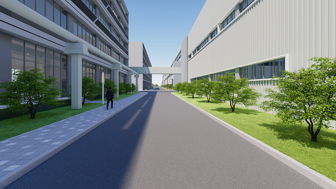 工業園景觀設計案例4