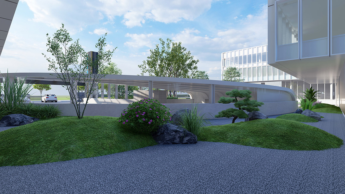 醫藥集團南方總部項目景觀設計案例4