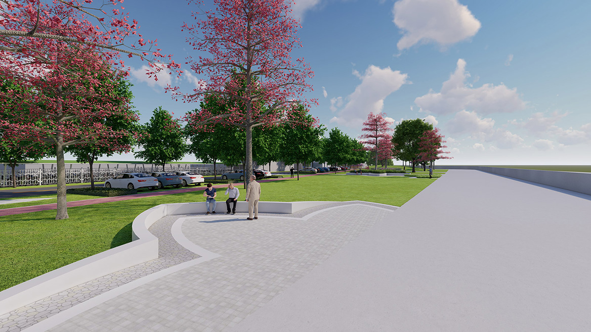 工業園沿江區域美（měi）化項（xiàng）目景（jǐng）觀（guān）設計（jì）案例7