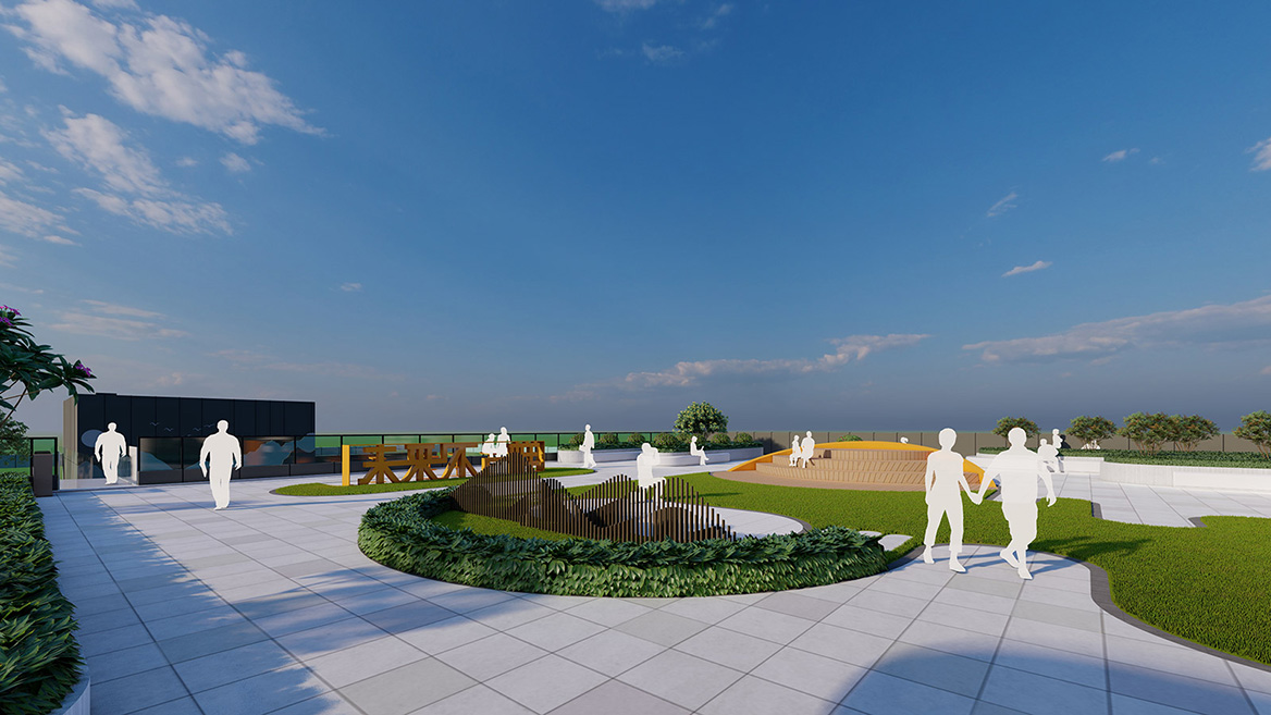 智能製造工（gōng）廠景觀設計案例9