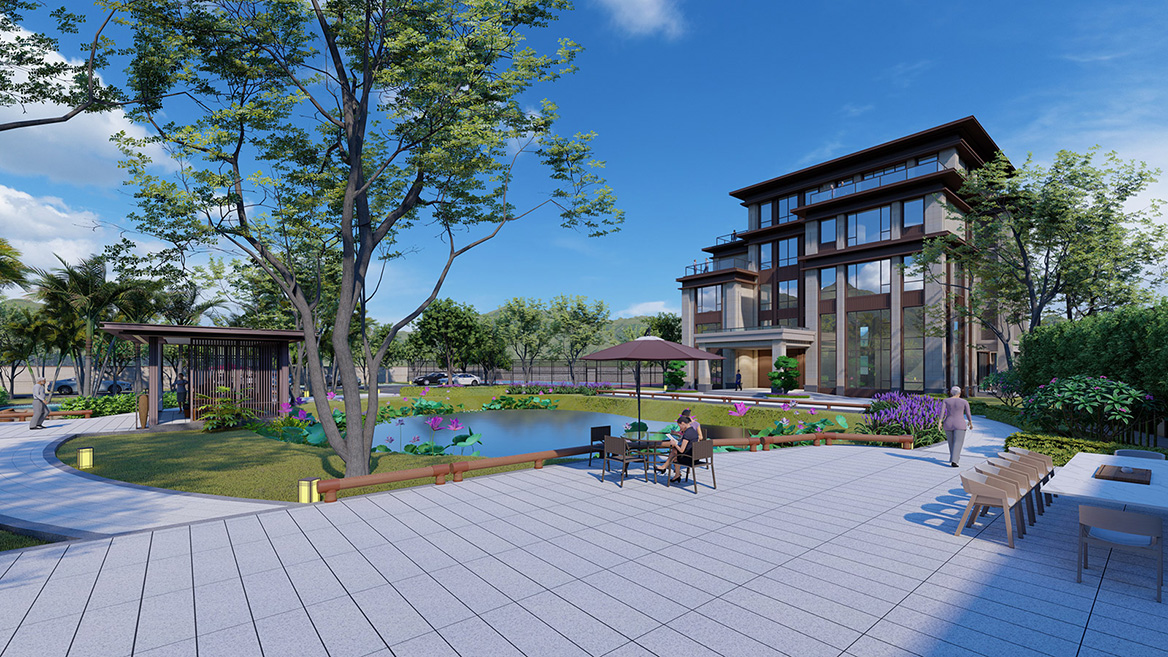 別墅區景觀設計（jì）案例（lì）9