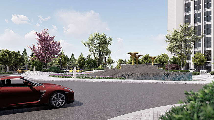 智能產業（yè）園景觀設計