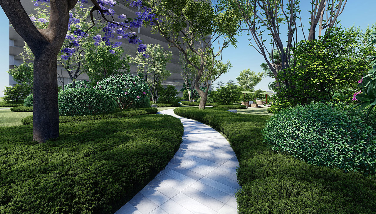 地產園林景觀設計效果圖（tú）
