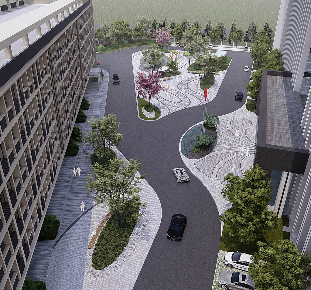 光輝智能產（chǎn）業園景觀（guān）設計圖2