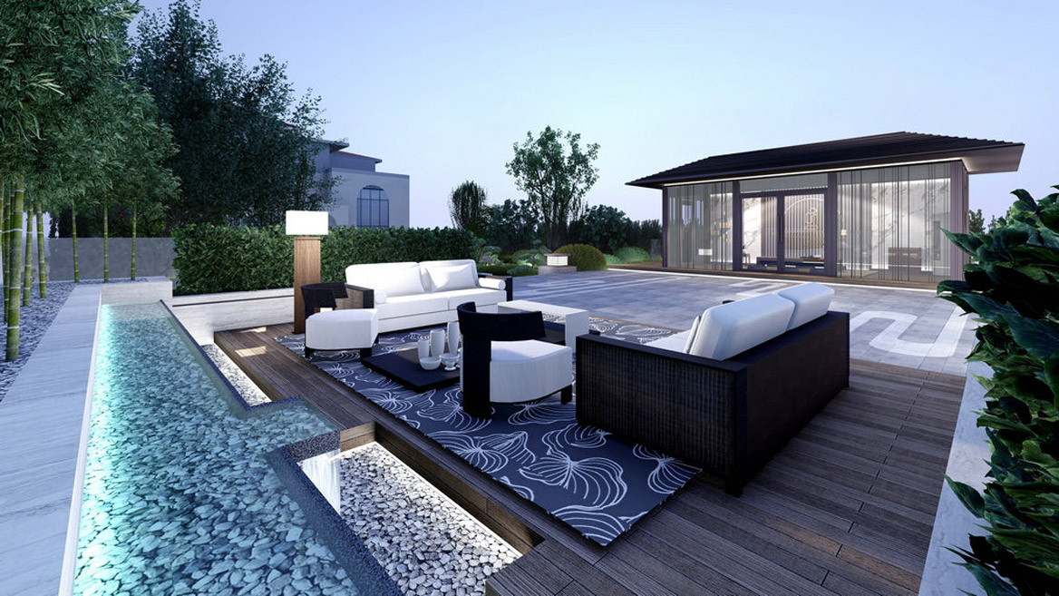 別（bié）墅景觀設計