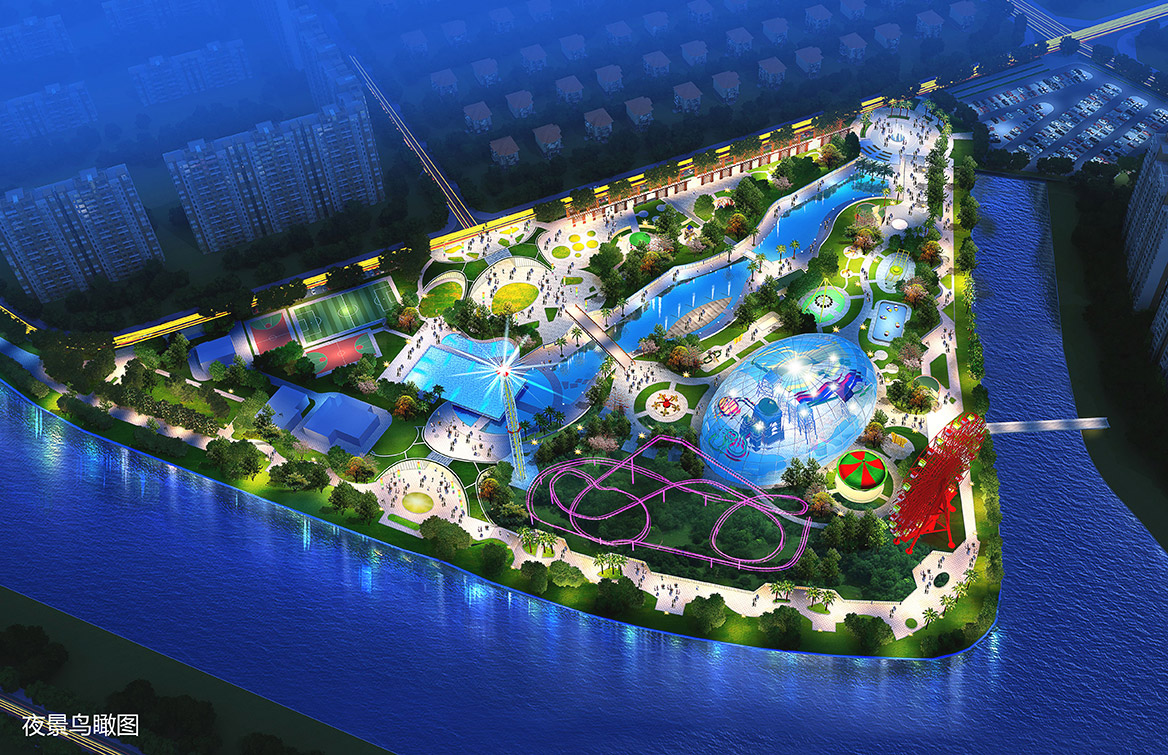 濱江水上（shàng）世界主題公園景觀設計