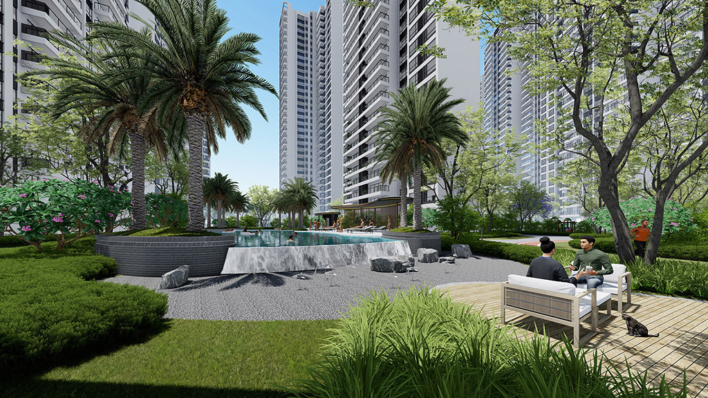 居住區水景設計